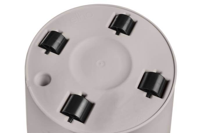 loft urban rond wielen 60cm warm grijs